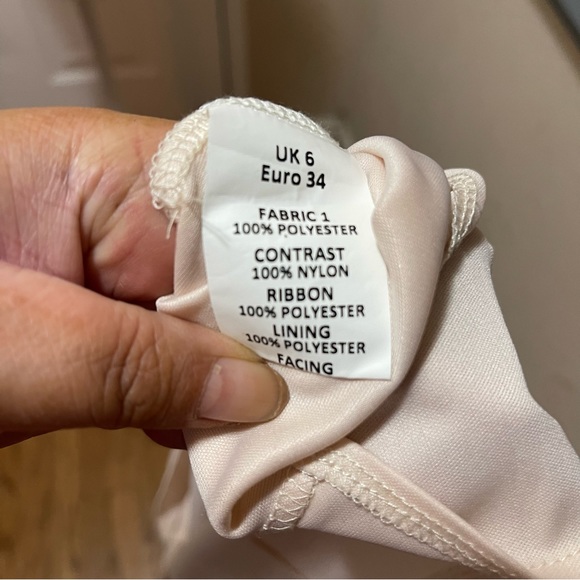 Elise Ryan Beautiful Cotton Fit n Flare Floral Detail MIDI Dress - Picture 11 of 12